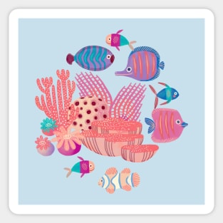 Coral reef Sticker